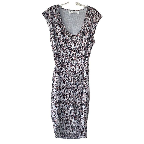 The Impeccable Pig Dress Multicolor Red Blue Sleeveless‎ Summer Women's Size S - Picture 1 of 7